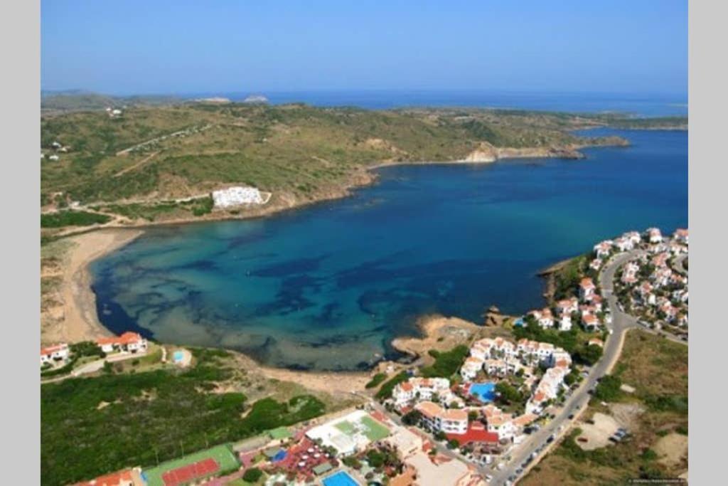 Miravent Terraza Y Jardin Frente Al Mar Menorca Apartment Fornells  Ngoại thất bức ảnh